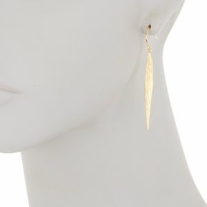 Gorjana Palm Leaf Drop Earrings